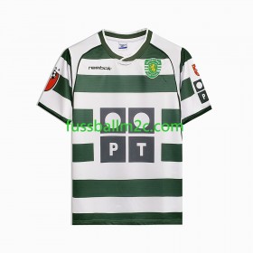 Fußballtrikots Sporting Lissabon 2001-2003 Retro Heim Trikotsatz